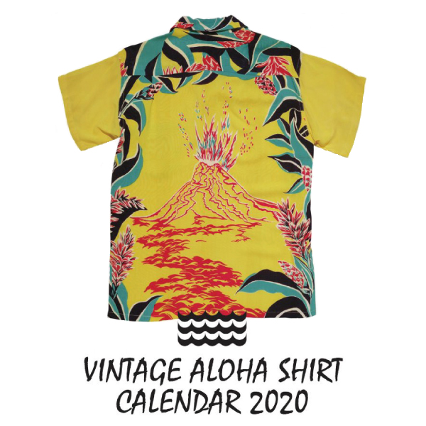 Dale Hope Vintage Aloha Shirts Calanedar 2020