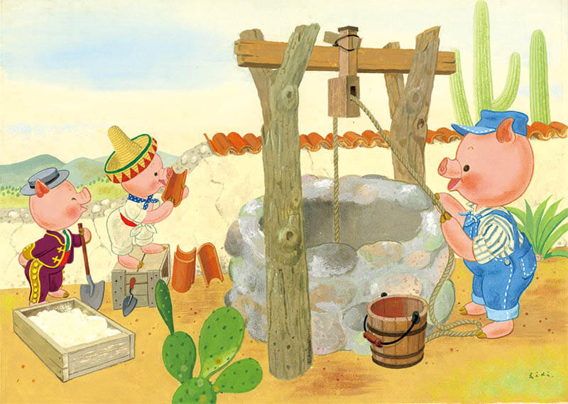 さんびきのこぶたのものがたり