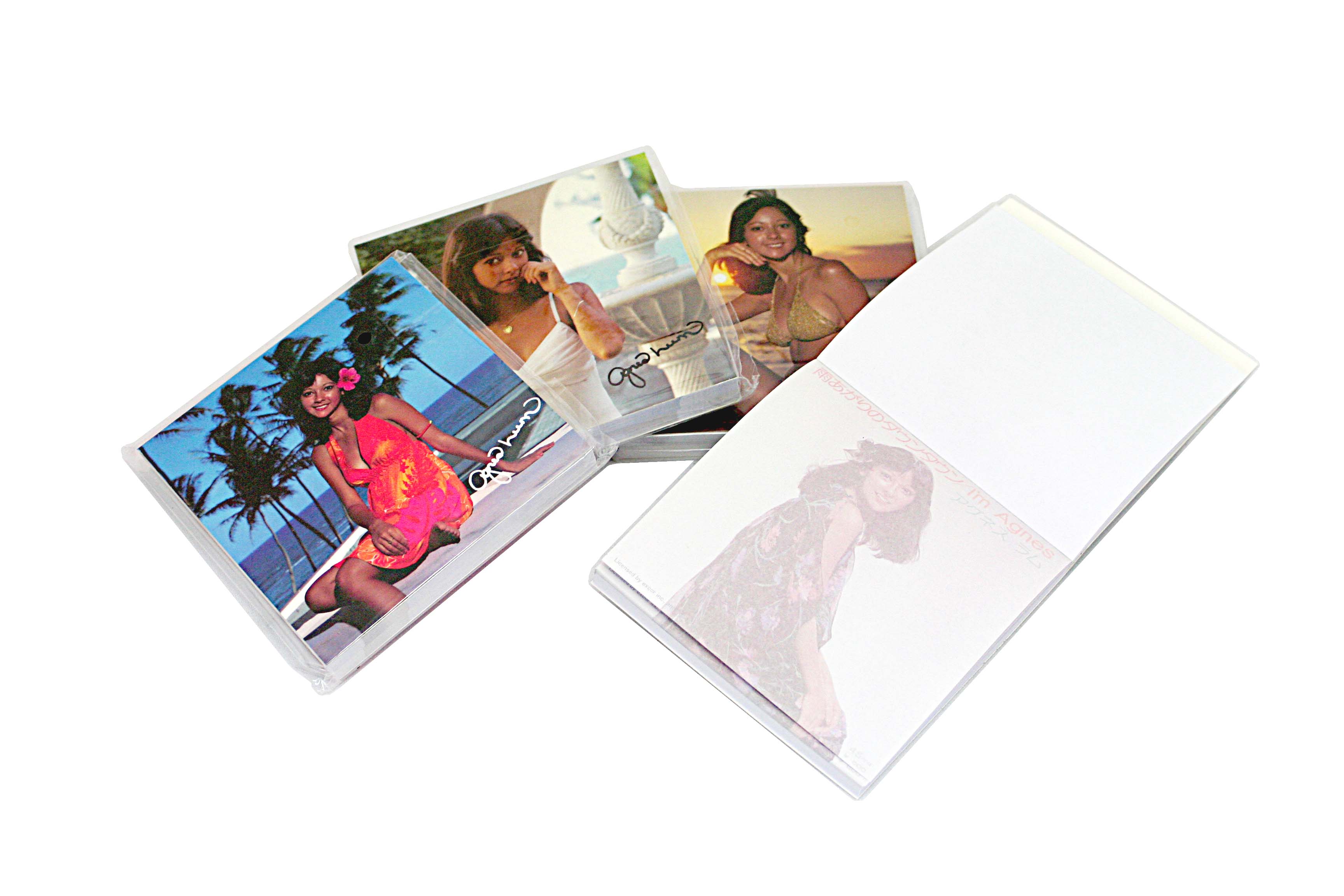 アグネスラムレコジャケメモ帳