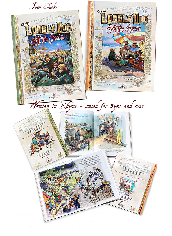 ロンリードッグ絵本