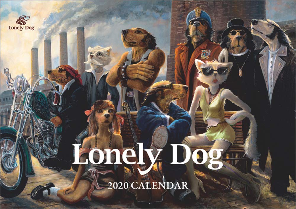 ロンリードッグ2020卓上カレンダー