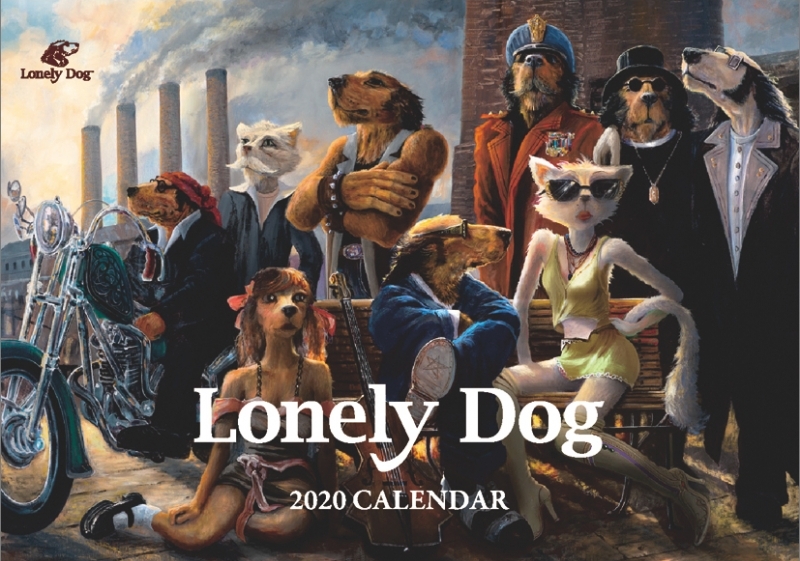 2020ロンリードッグカレンダー